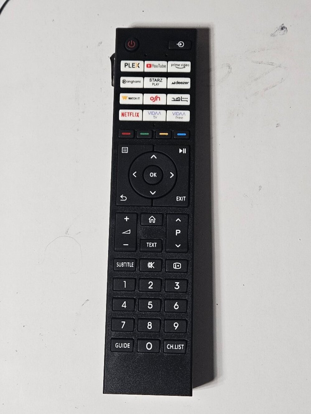 Replacement Remote for Toshiba Smart Led Tv